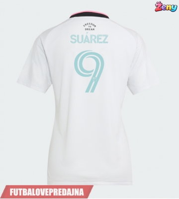 Lacne Ženy Futbalové dres Inter Miami Luis Suarez #9 2026-27 Krátky Rukáv - Tretina